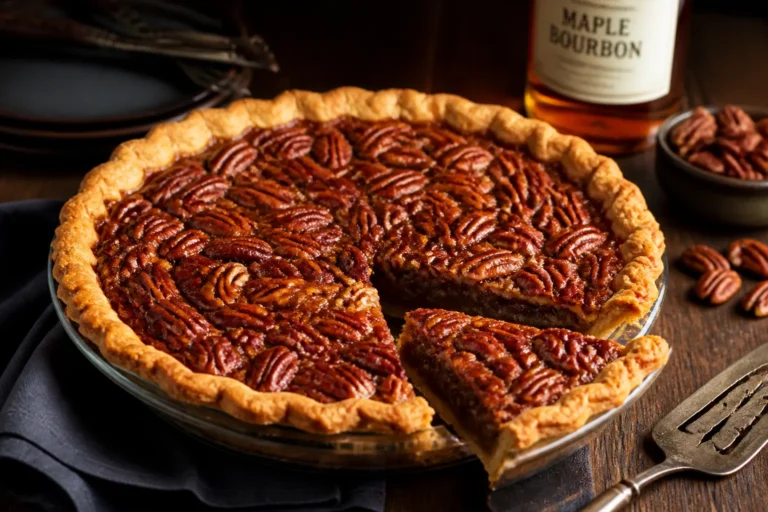 Maple Bourbon Pecan Pie – Rich, Cozy, and Easy to Love