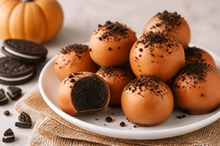 Pumpkin Oreo Balls – Easy No-Bake Fall Treat