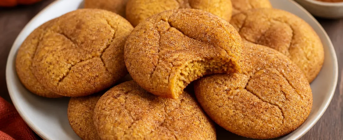Pumpkin Snickerdoodle Cookies – Soft, Cozy, and Perfectly Spiced