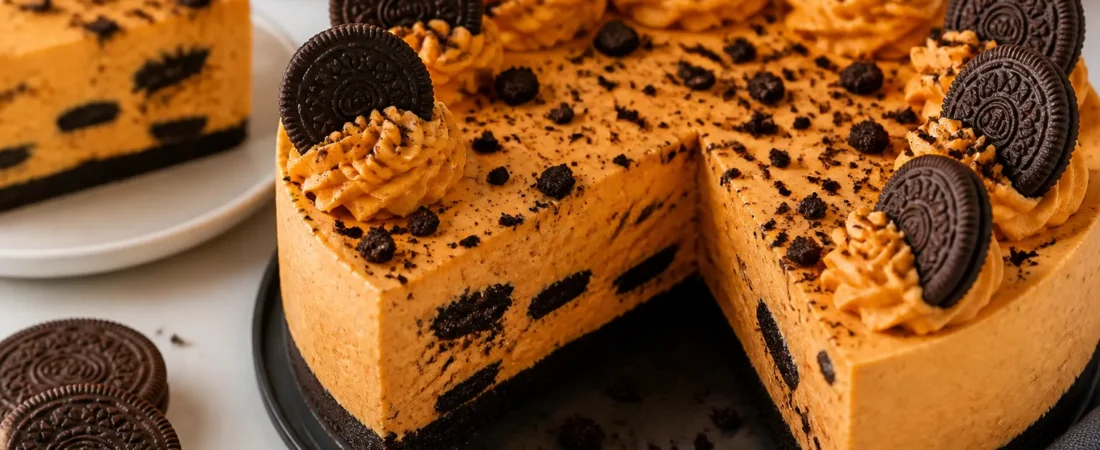 Pumpkin Oreo Cheesecake – Creamy, Spiced, and Crowd-Pleasing