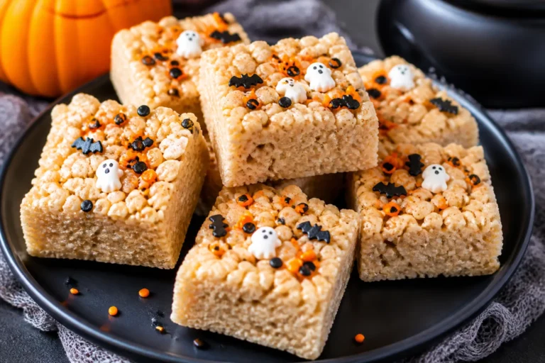 Halloween Rice Krispie Treats – Fun, Festive, and Easy