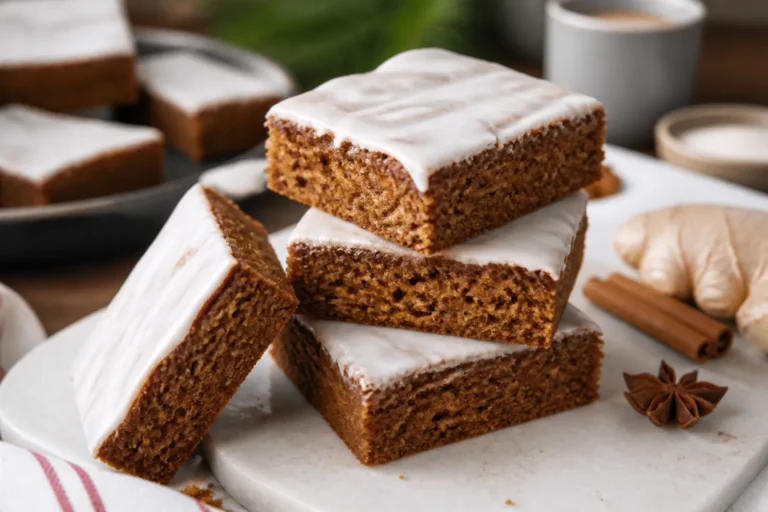 Gingerbread Cookie Bars – Soft, Spiced, and Easy to Share