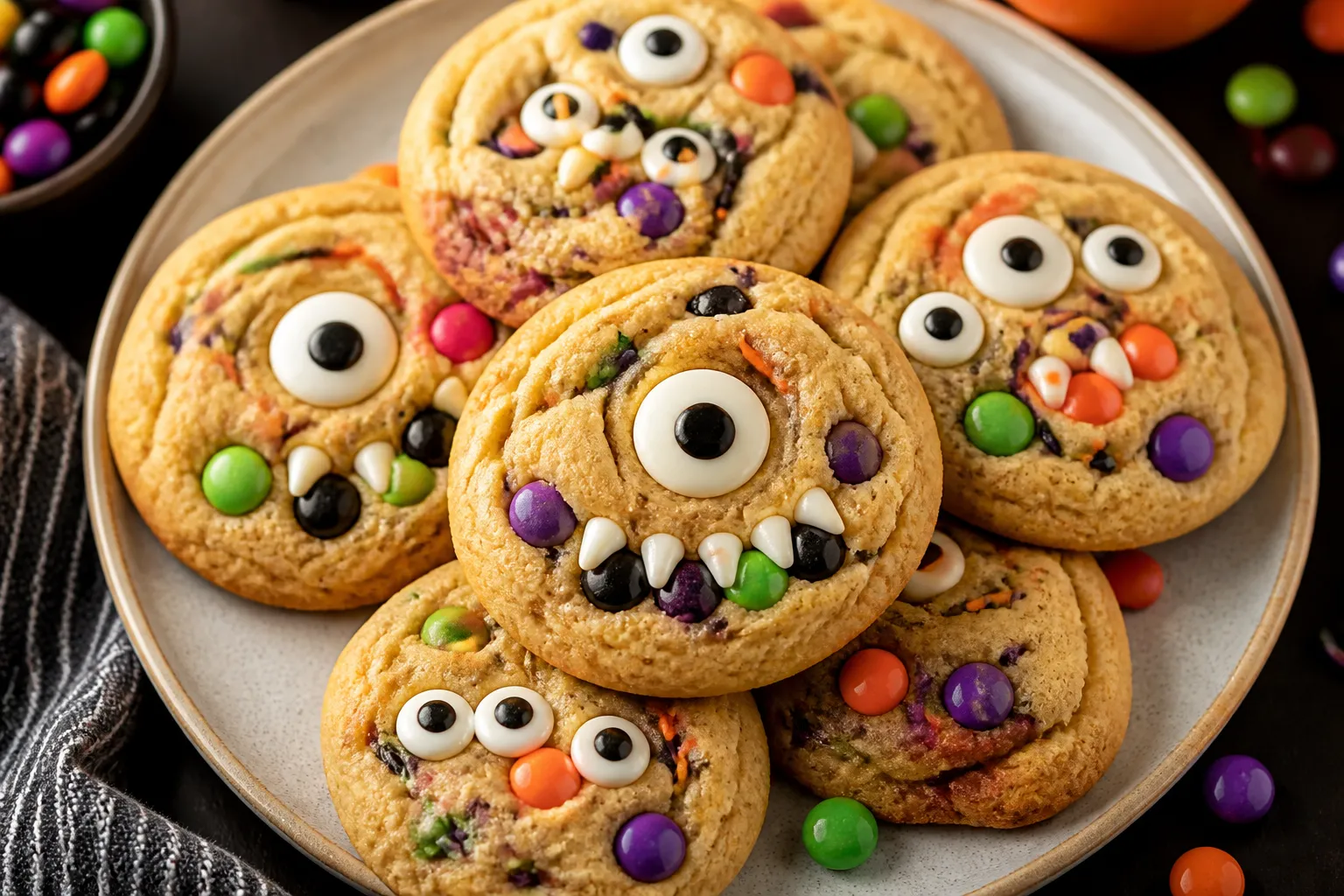 Halloween Monster Cookies – Fun, Chewy, and Packed With Treats