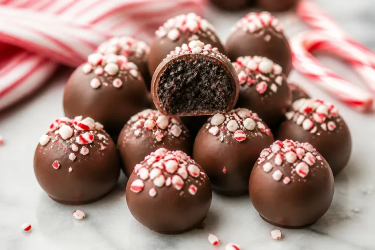 Peppermint Oreo Truffles – Festive, No-Bake Bites
