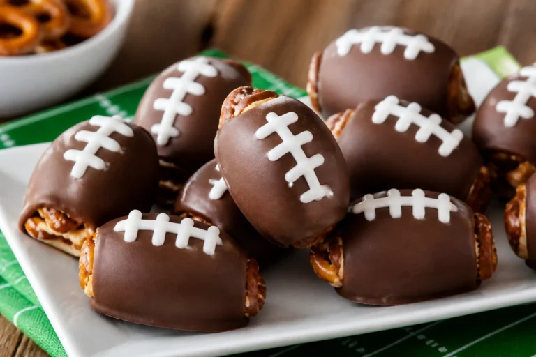 Football Chocolate Pretzel Bites – Easy, Game-Day Friendly Treat