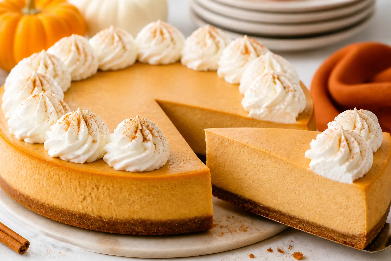Pumpkin Pie Cheesecake – Creamy, Spiced, and Perfect for the Holidays