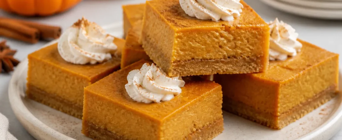 Pumpkin Pie Bars – Cozy, Crowd-Pleasing Treat