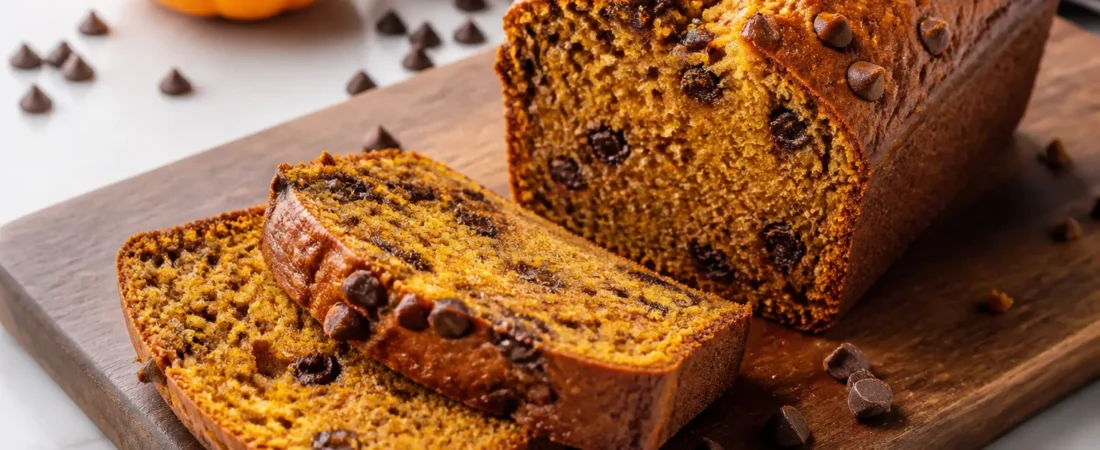 Pumpkin Chocolate Chip Bread – Moist, Cozy, and Perfectly Spiced