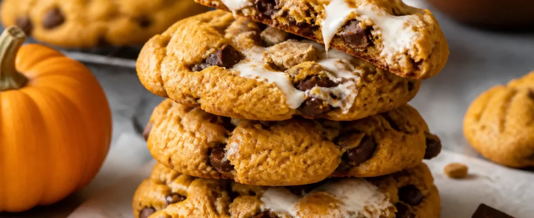 Pumpkin S’mores Cookies – Cozy Fall Flavor Meets Campfire Fun