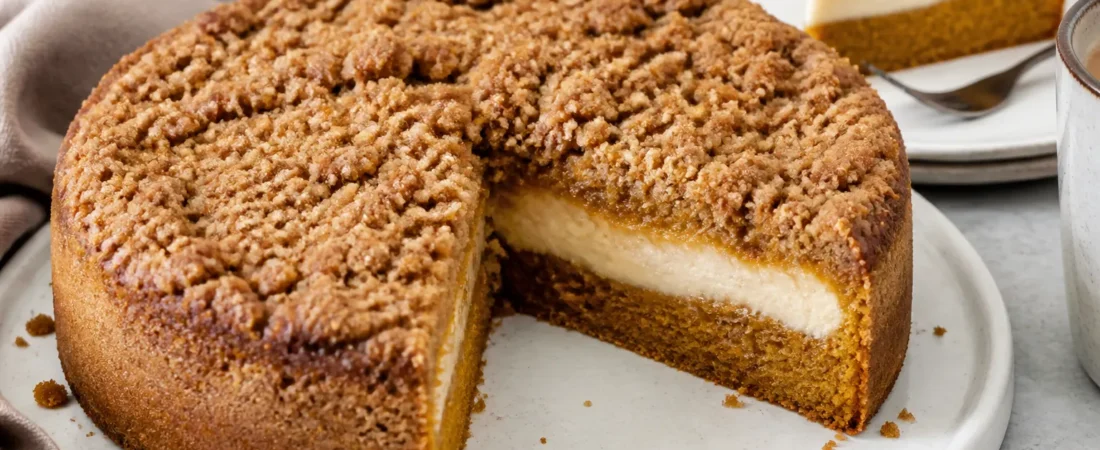 Pumpkin Cream Cheese Coffee Cake – Cozy, Moist, and Perfect for Fall
