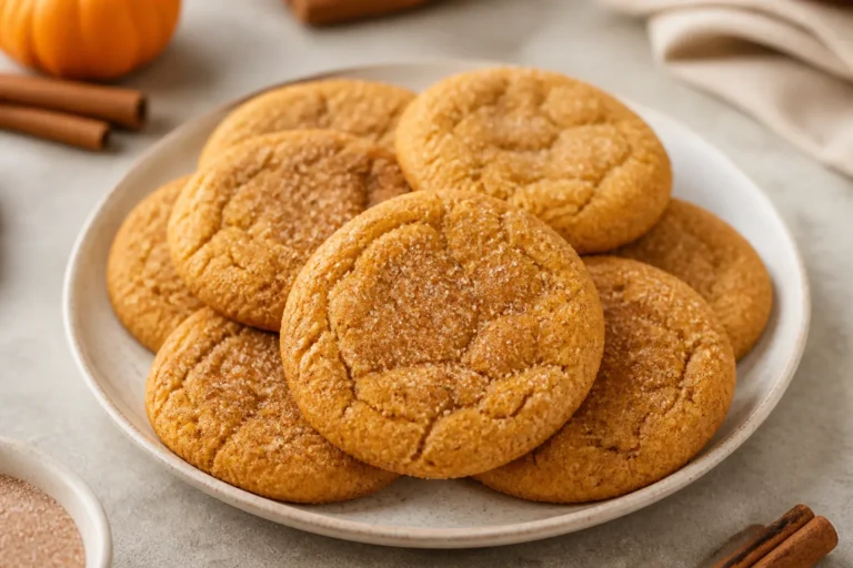 Pumpkin Spice Sugar Cookies – Soft, Cozy, and Perfect for Fall