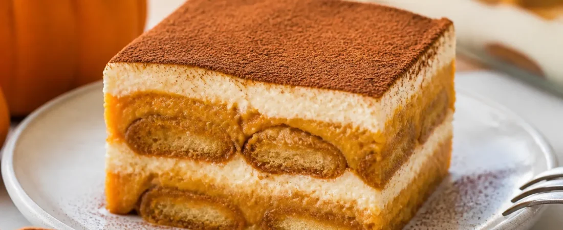 Pumpkin Tiramisu – A Cozy Twist on a Classic Dessert