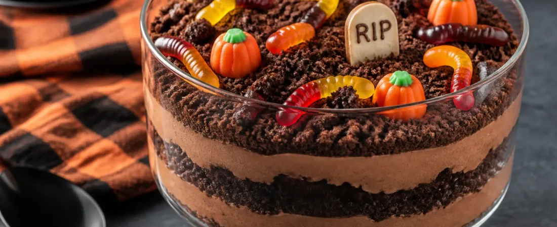 Halloween Dirt Cake – A Fun, No-Bake Treat for Spooky Celebrations