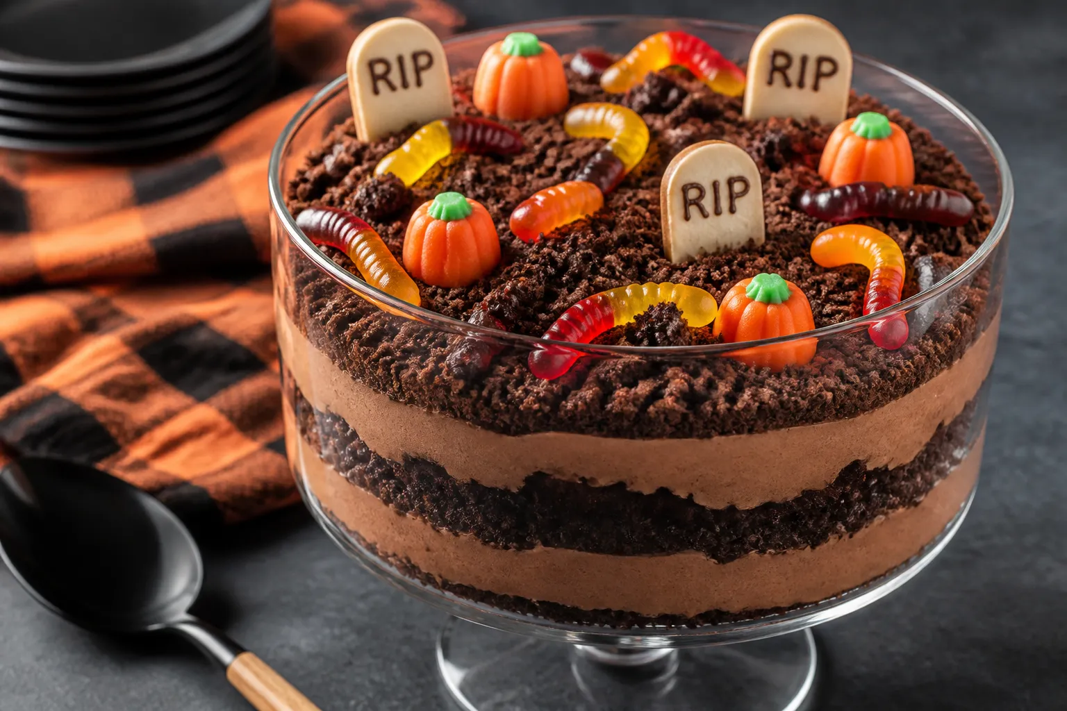 Halloween Dirt Cake – A Fun, No-Bake Treat for Spooky Celebrations