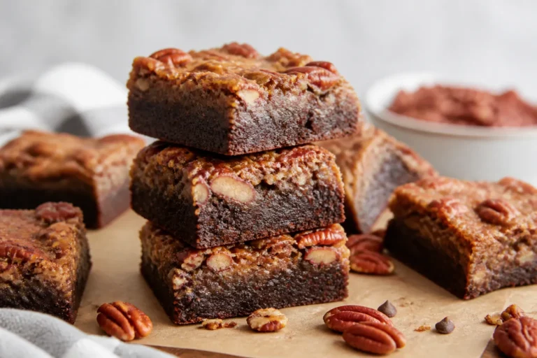 Pecan Pie Brownies – Fudgy, Nutty, and Comforting