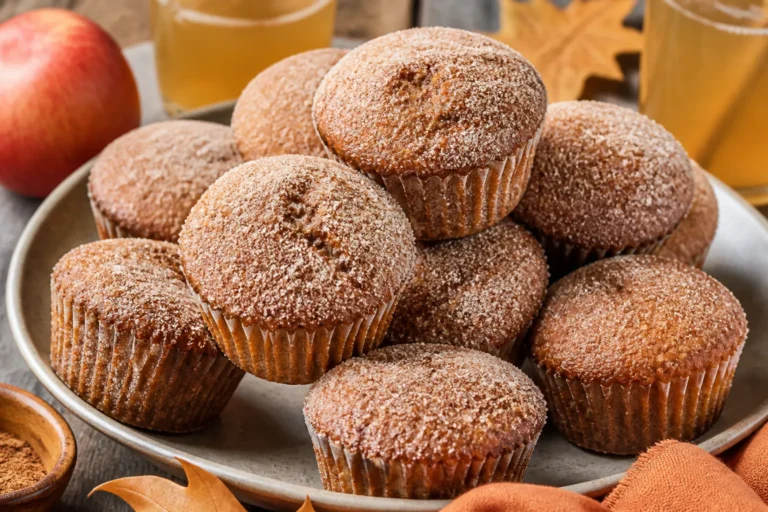 Apple Cider Donut Muffins – Cozy Fall Flavor Without the Fryer