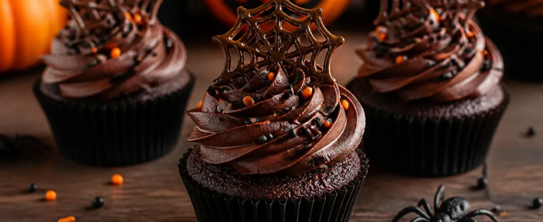 Halloween Chocolate Cupcakes – Rich, Festive, and Fun to Decorate