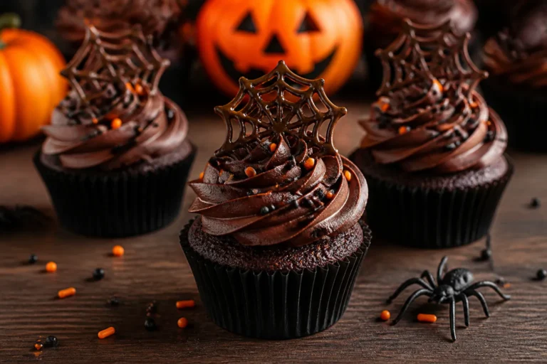 Halloween Chocolate Cupcakes – Rich, Festive, and Fun to Decorate