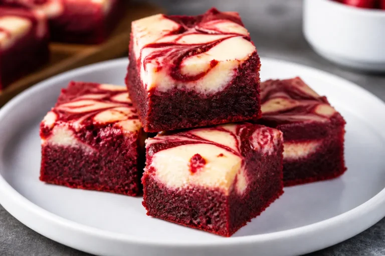 Red Velvet Cheesecake Brownies – Rich, Swirled, and Crowd-Pleasing