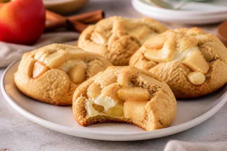 Apple Pie Cheesecake Cookies – Soft, Cozy, and Perfectly Spiced