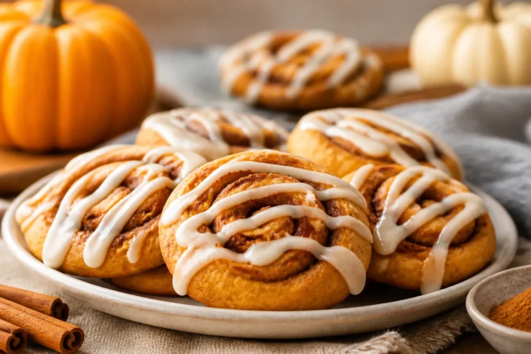 Pumpkin Cinnamon Roll Cookies – Soft, Swirled, and Perfect for Fall