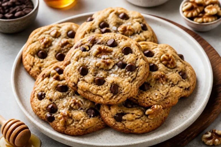 Maple Walnut Chocolate Chip Cookies – Chewy, Nutty, and Perfectly Sweet