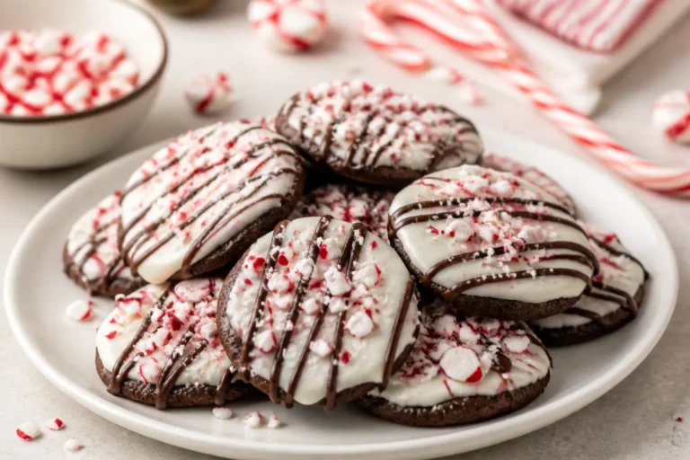 Peppermint Bark Cookies – Festive, Crunchy, and Chocolatey