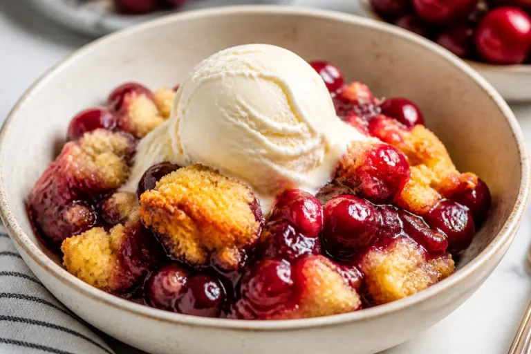 Crockpot Cherry Dump Cake – Easy, Cozy, and Comforting
