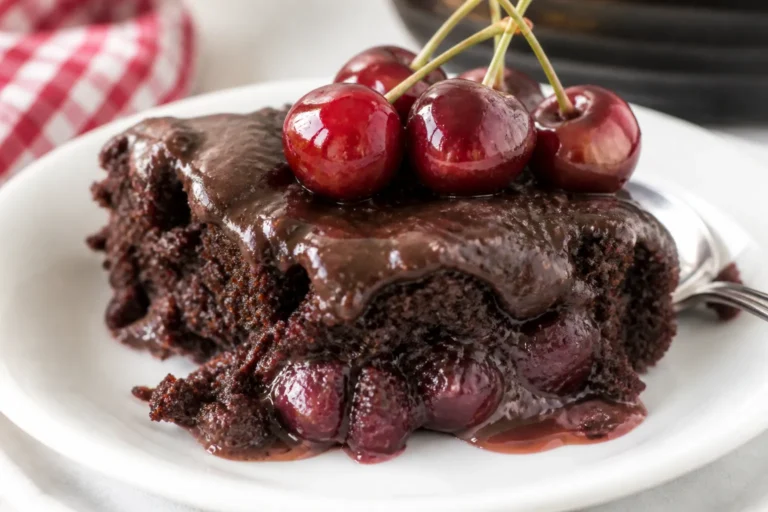 Crockpot Chocolate Cherry Cake – A Cozy, Foolproof Dessert