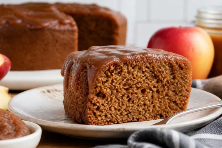 Crockpot Apple Butter Spice Cake – Cozy, Easy, and Full of Fall Flavor