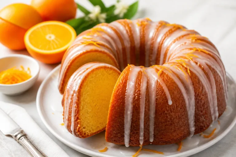 Orange Bundt Cake – Bright, Moist, and Easy
