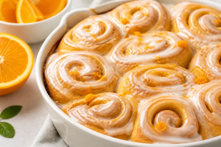 Orange Sweet Rolls – Soft, Zesty, and Comforting