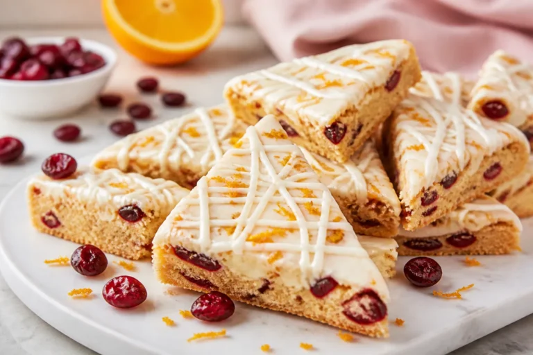 Orange Cranberry Bliss Bars – Bright, Chewy, and Perfectly Festive