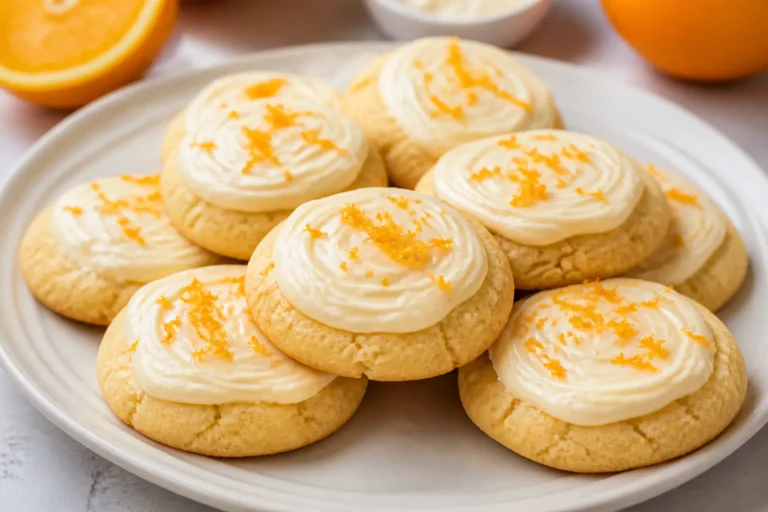 Orange Cream Cheese Cookies – Soft, Bright, and Easy