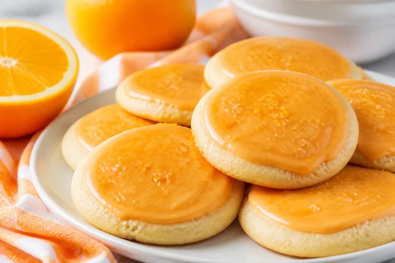 Orange Glazed Sugar Cookies – Bright, Buttery, and Zesty