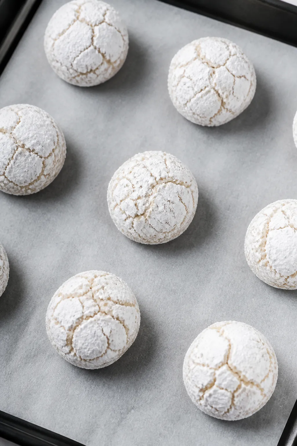 5 tablespoon uniform scoops, soft natural light emphasizing the matte white finish that ensures bold